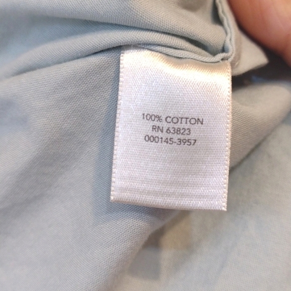 Christopher & Banks women's long sleeve navy hummingbird blouse size (XL) - Picture 5 of 12